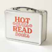 Lunch Box Filles Chaudes Lisent Des Livres (Dos)
