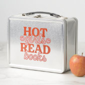 Lunch Box Filles Chaudes Lisent Des Livres (En situation)