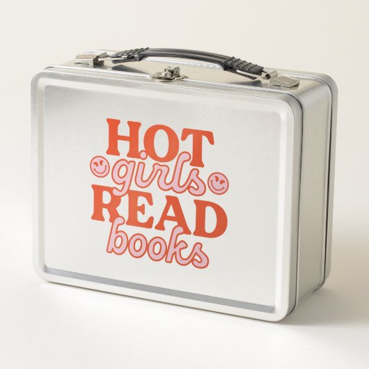 Lunch Box Filles Chaudes Lisent Des Livres (Devant)