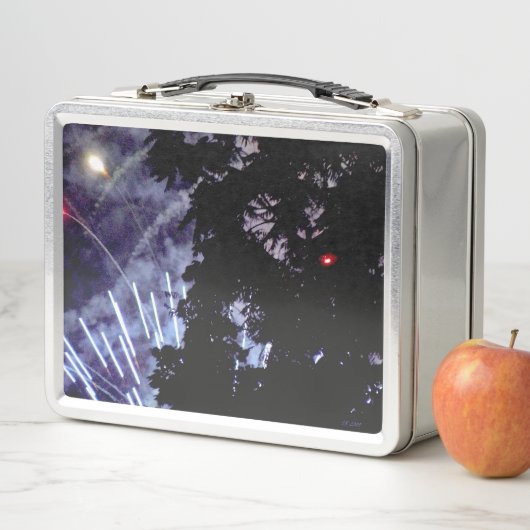 Lunch Box Fireworks 1 lunette inoxydable (En situation)