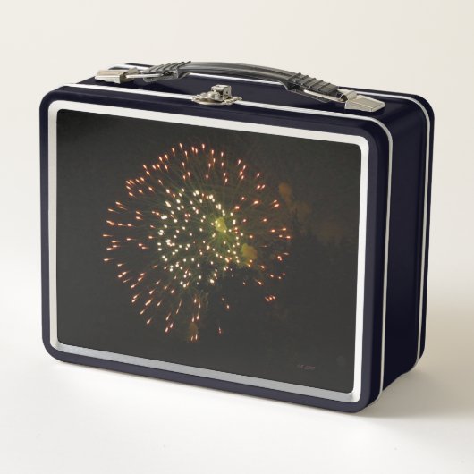 Lunch Box Fireworks 4 noir lunbox (Devant)