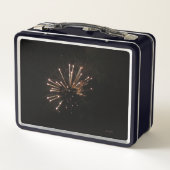 Lunch Box Fireworks 5 noir lunbox (Dos)