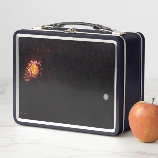Lunch Box Fireworks 8 noir lunbox (En situation)