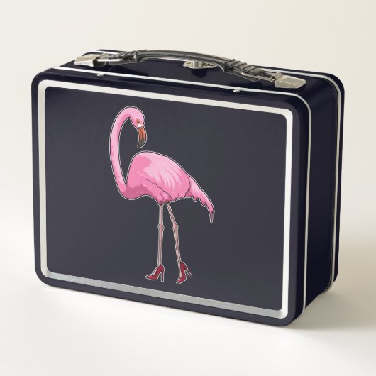 Lunch Box Flamant aux talons hauts (Dos)