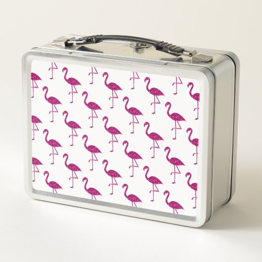 Lunch Box Flamant flamand rose parties scintillant scintilla (Dos)
