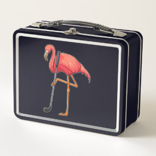 Lunch Box Flamant rose à Golf avec Golf Club