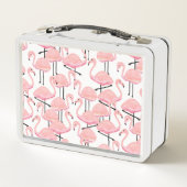 Lunch Box Flamants roses roses personnalisés (Dos)