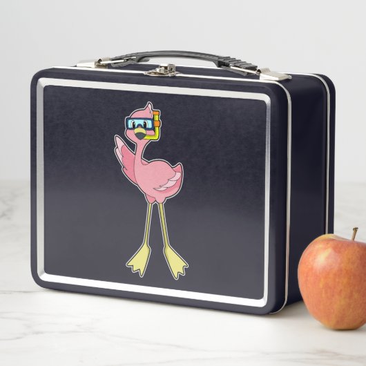 Lunch Box Flamingo (En situation)
