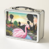 Lunch Box Flamingo paradise  (Dos)