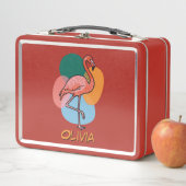 Lunch Box Flamingo Pop art coloré (En situation)