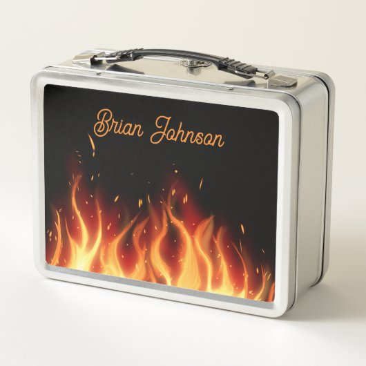 Lunch Box Flammes lumineuses (Dos)