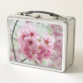 Lunch Box Fleur de cerisier, Photographie rose (Devant)