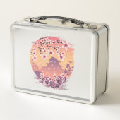 Lunch Box Fleur de pêche (Dos)