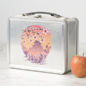 Lunch Box Fleur de pêche (En situation)