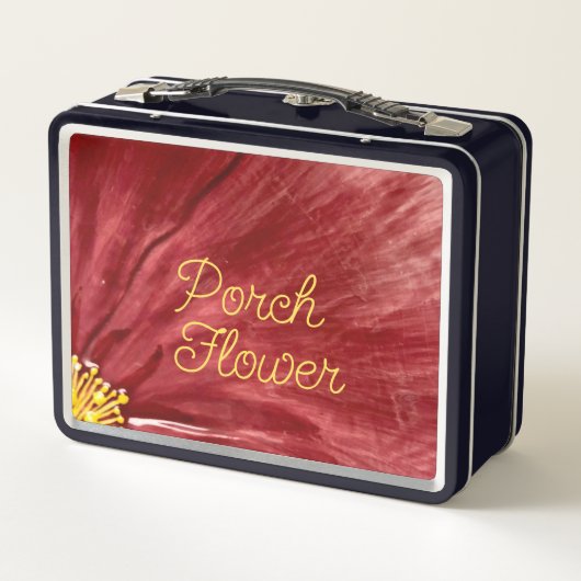 Lunch Box Fleur de porche / Original / (Dos)