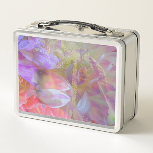 Lunch Box Fleur Fée Double exposition Imaginaire Art (Dos)