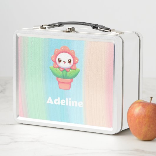 Lunch Box Fleur mignonne, capricieuse en pot (En situation)