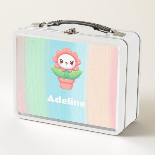 Lunch Box Fleur mignonne, capricieuse en pot (Devant)