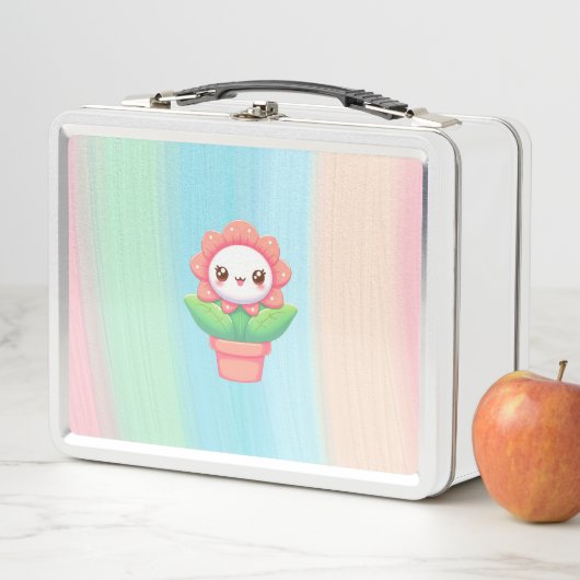 Lunch Box Fleur mignonne, capricieuse en pot (En situation)