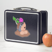 Lunch Box Fleur Mole Earth (En situation)