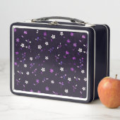 Lunch Box Fleur pourpre (En situation)