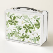 Lunch Box Fleurs Aquarelles Blanches 2 (Dos)