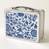Lunch Box Fleurs bleues (Dos)