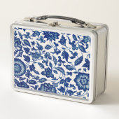 Lunch Box Fleurs bleues (Devant)