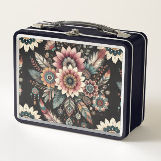 Lunch Box Fleurs Boho du soir