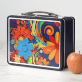 Lunch Box Fleurs d'art (En situation)
