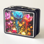 Lunch Box Fleurs d'art (Dos)