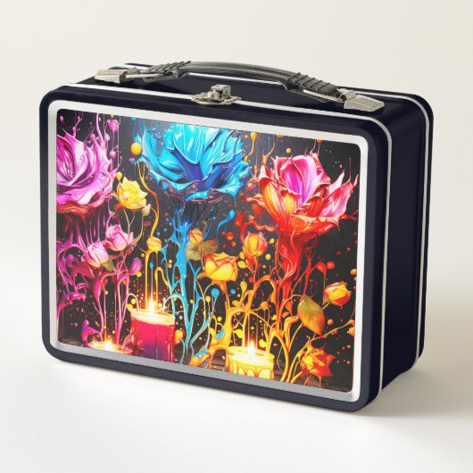 Lunch Box Fleurs d'art (Devant)