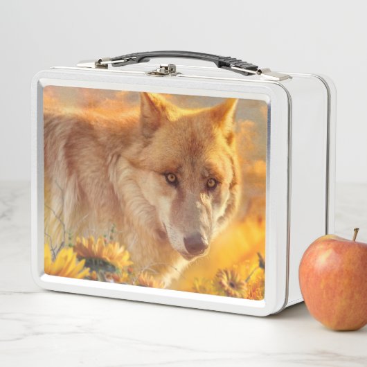LUNCH BOX FLEURS DE PRINTEMPS DU LEVER DE WOLF (En situation)