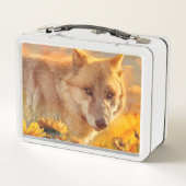 LUNCH BOX FLEURS DE PRINTEMPS DU LEVER DE WOLF (Dos)