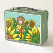 Lunch Box Fleurs de soleil (Dos)