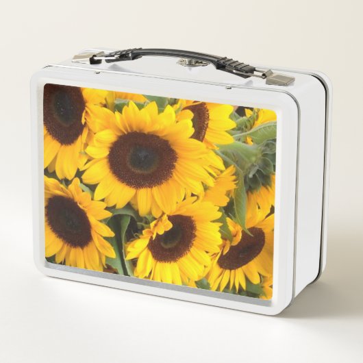 Lunch Box Fleurs de soleil (Dos)