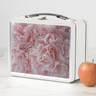 Lunch Box Fleurs de velours rose Mallow