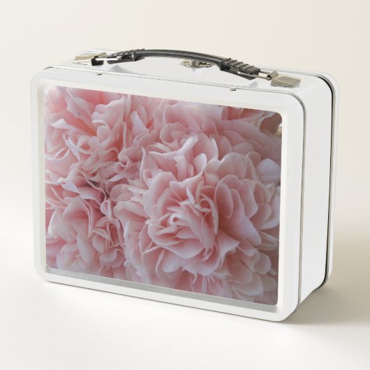 Lunch Box Fleurs de velours rose Mallow (Dos)