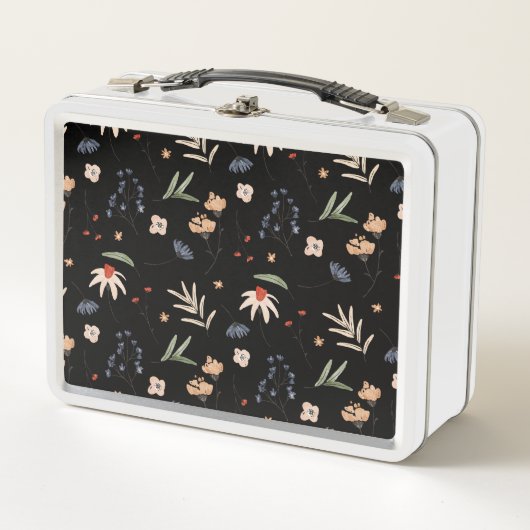 Lunch Box Fleurs d'eau simples 1 (Devant)