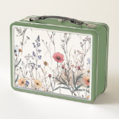 Lunch Box Fleurs des champs (Dos)
