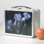 Lunch Box Fleurs d'Iris au Crépuscule (En situation)