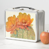 Lunch Box Fleurs d'orange de cactus (En situation)