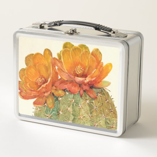Lunch Box Fleurs d'orange de cactus (Devant)