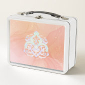 Lunch Box Fleurs du cœur – Conception florale pastel (Devant)