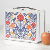 Lunch Box Fleurs folkloriques motif (En situation)