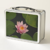 Lunch Box Fleurs Nénuphars Lotus Rose (Dos)