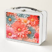 Lunch Box Fleurs Pastel (Devant)