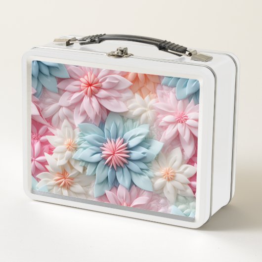 Lunch Box Fleurs Pastel (Devant)