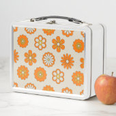 Lunch Box Fleurs rétro (En situation)
