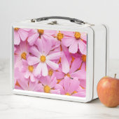 Lunch Box Fleurs roses (En situation)